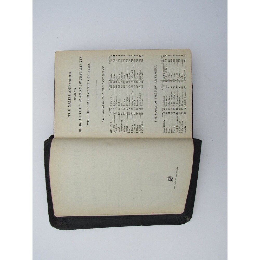 Holy Bible KJV Self-Pronouncing Large Type World Publishing Company - Picture 4 of 8
